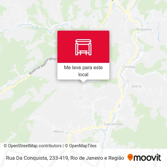 Rua Da Conquista, 233-419 mapa