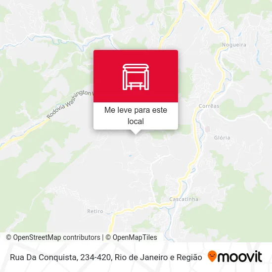 Rua Da Conquista, 234-420 mapa