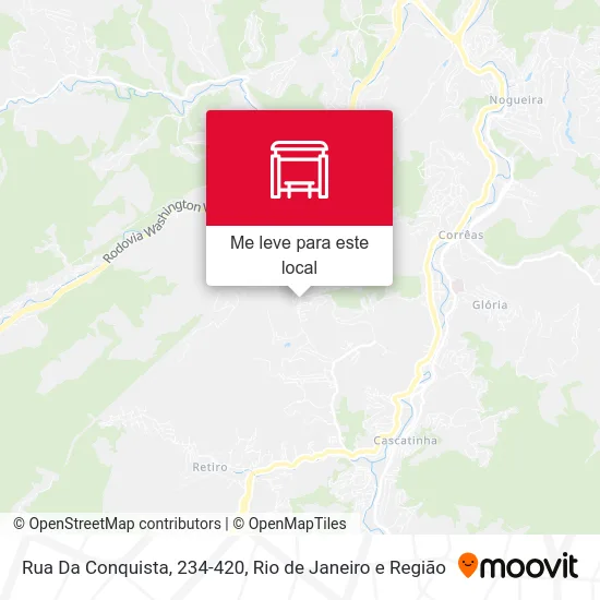 Rua Da Conquista, 234-420 mapa