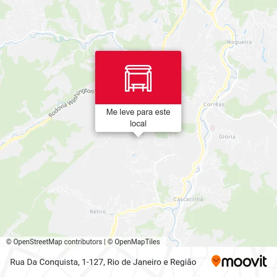 Rua Da Conquista, 1-127 mapa