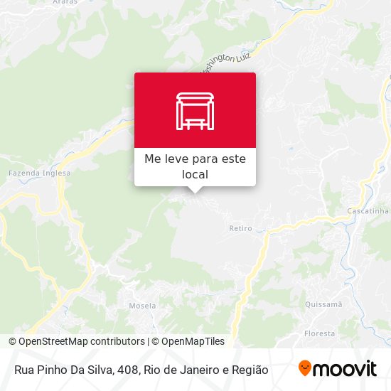 Rua Pinho Da Silva, 408 mapa