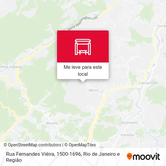 Rua Fernandes Viêira, 1500-1696 mapa