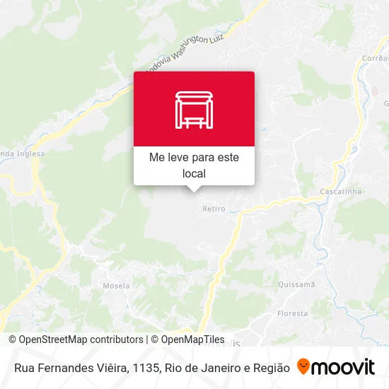 Rua Fernandes Viêira, 1135 mapa