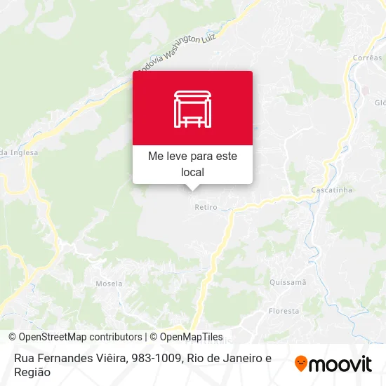 Rua Fernandes Viêira, 983-1009 mapa