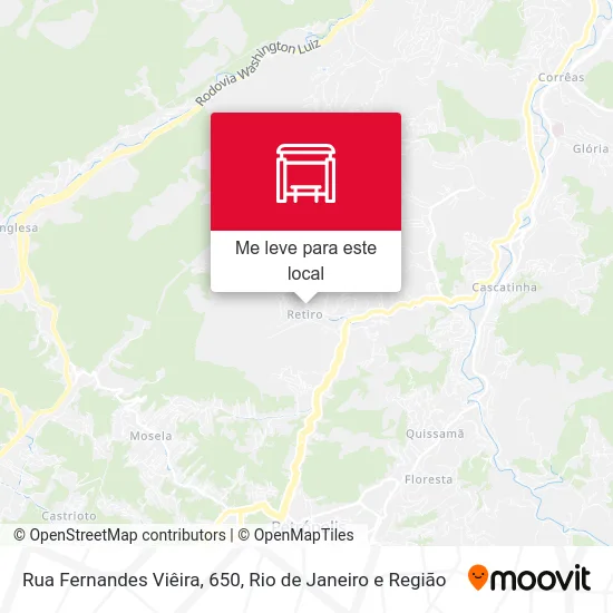 Rua Fernandes Viêira, 650 mapa