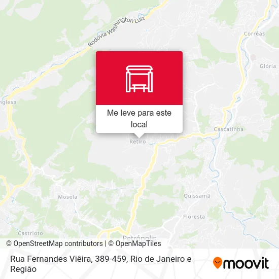 Rua Fernandes Viêira, 389-459 mapa
