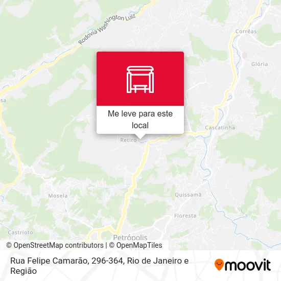 Rua Felipe Camarão, 296-364 mapa