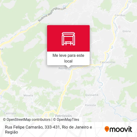 Rua Felipe Camarão, 333-431 mapa