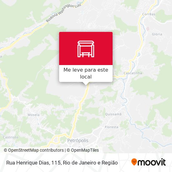 Rua Henrique Dias, 115 mapa
