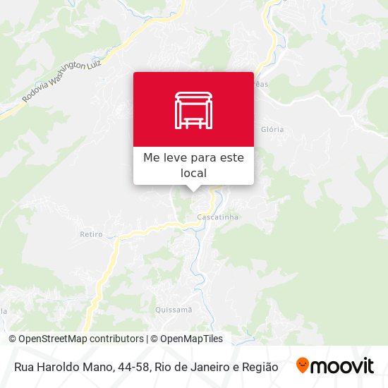 Rua Haroldo Mano, 44-58 mapa