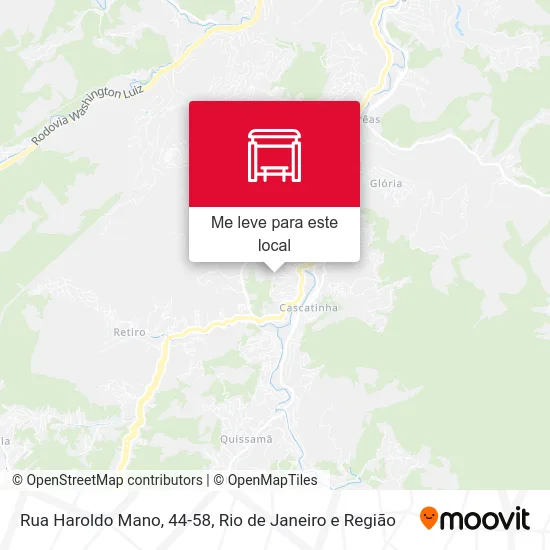 Rua Haroldo Mano, 44-58 mapa
