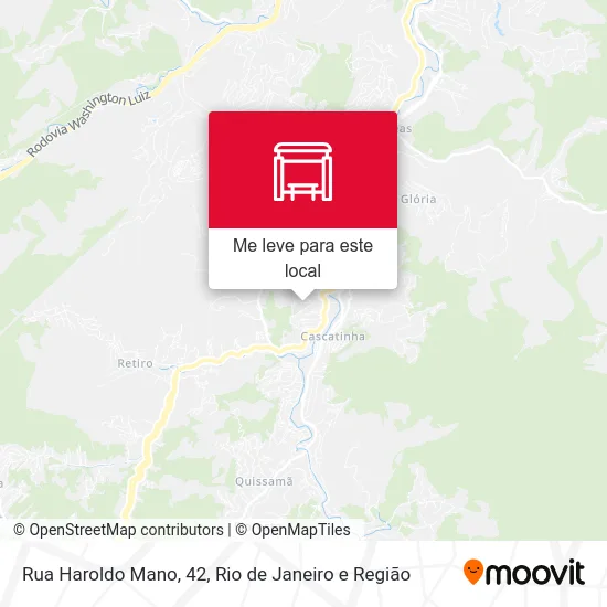 Rua Haroldo Mano, 42 mapa