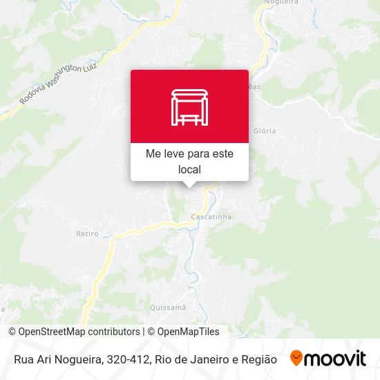 Rua Ari Nogueira, 320-412 mapa