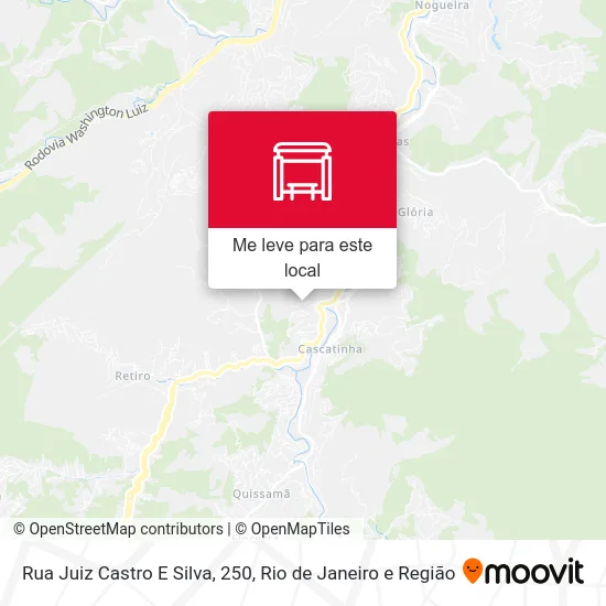 Rua Juiz Castro E Silva, 250 mapa