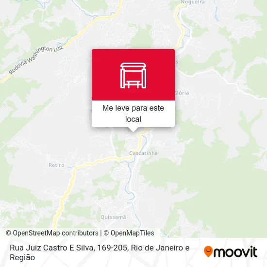 Rua Juiz Castro E Silva, 169-205 mapa