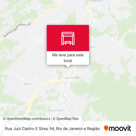 Rua Juiz Castro E Silva, 94 mapa