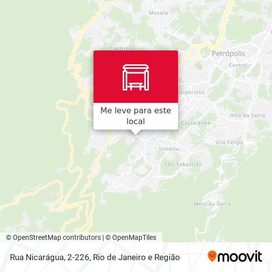 Rua Nicarágua, 2-226 mapa