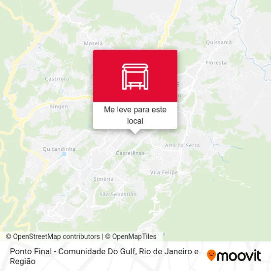 Ponto Final - Comunidade Do Gulf mapa