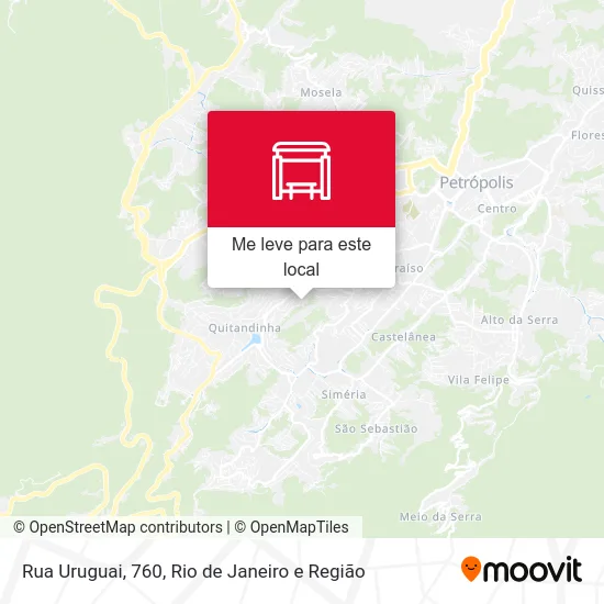 Rua Uruguai, 760 mapa
