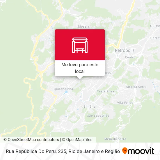 Rua República Do Peru, 235 mapa