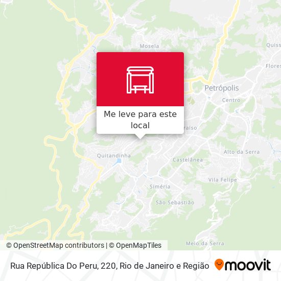 Rua República Do Peru, 220 mapa