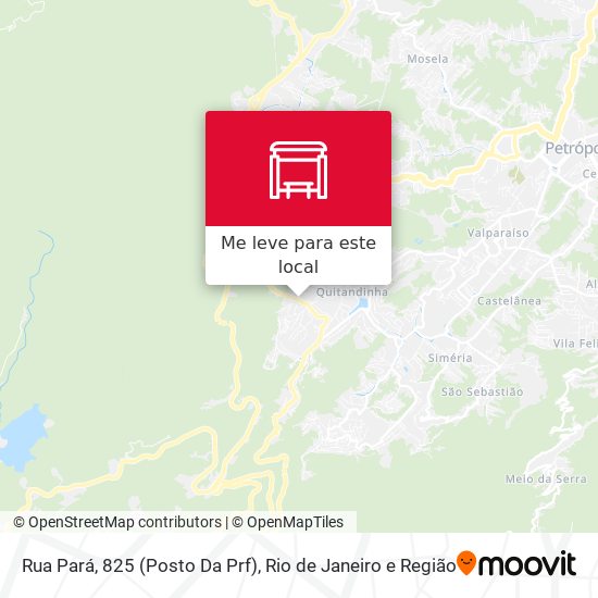 Rua Pará, 825 (Posto Da Prf) mapa
