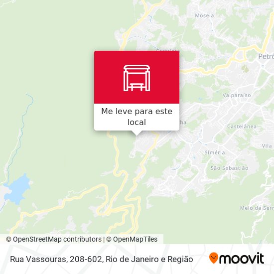 Rua Vassouras, 208-602 mapa