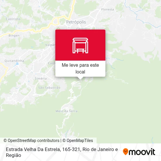 Estrada Velha Da Estrela, 165-321 mapa