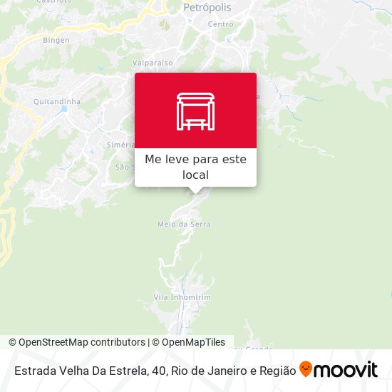 Estrada Velha Da Estrela, 40 mapa
