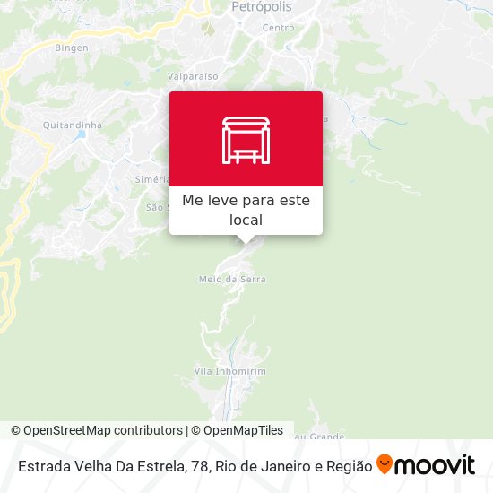 Estrada Velha Da Estrela, 78 mapa