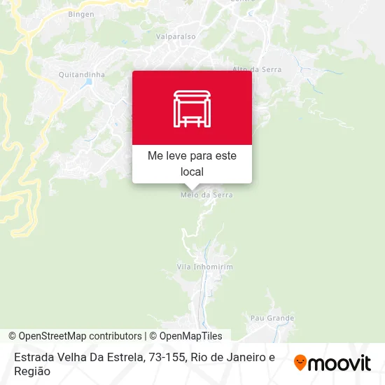 Estrada Velha Da Estrela, 73-155 mapa