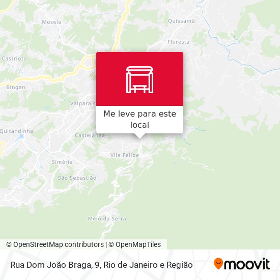 Rua Dom João Braga, 9 mapa