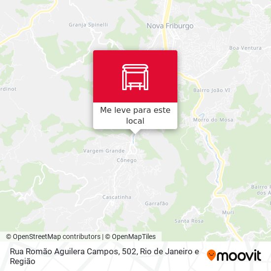 Rua Romão Aguilera Campos, 502 mapa