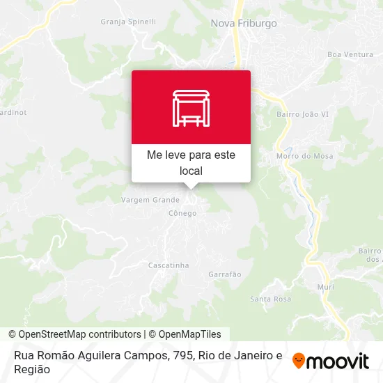 Rua Romão Aguilera Campos, 795 mapa