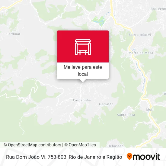 Rua Dom João Vi, 753-803 mapa