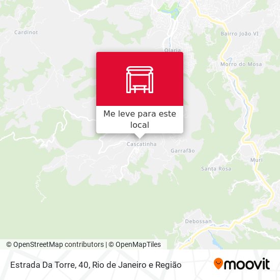 Estrada Da Torre, 40 mapa