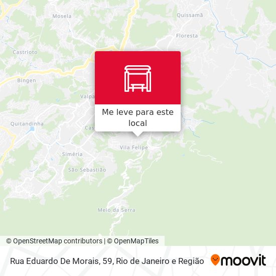 Rua Eduardo De Morais, 59 mapa