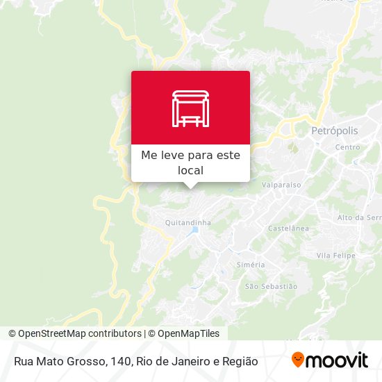 Rua Mato Grosso, 140 mapa