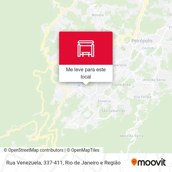 Rua Venezuela, 337-411 mapa