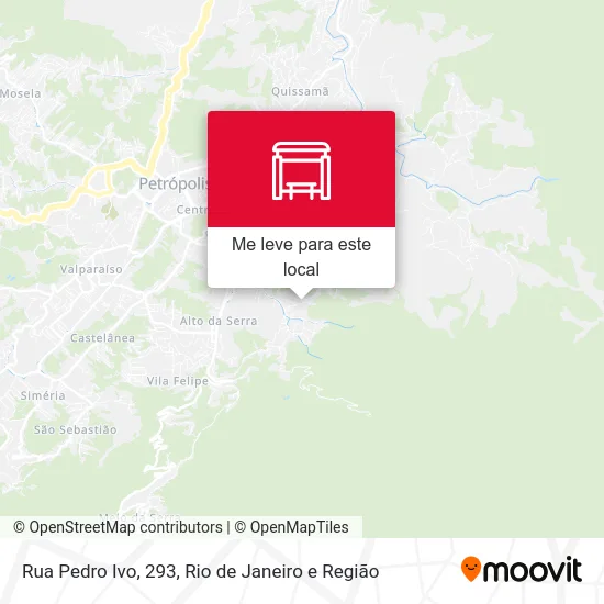 Rua Pedro Ivo, 293 mapa