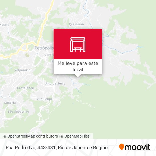Rua Pedro Ivo, 443-481 mapa