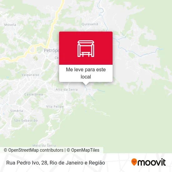 Rua Pedro Ivo, 28 mapa
