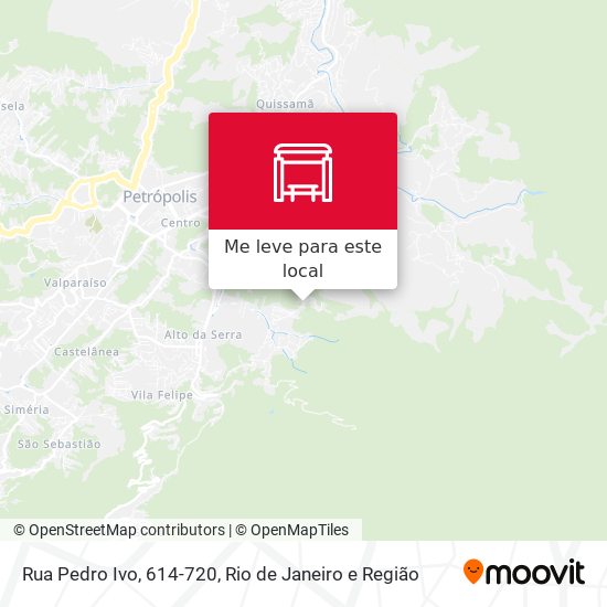 Rua Pedro Ivo, 614-720 mapa