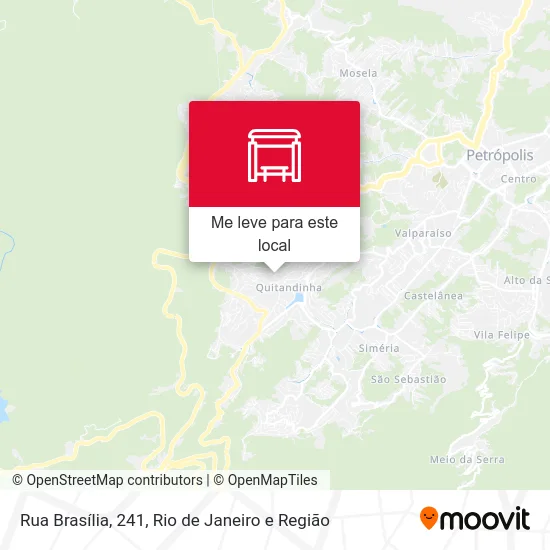 Rua Brasília, 241 mapa