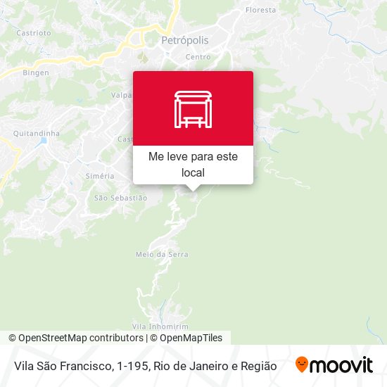 Vila São Francisco, 1-195 mapa