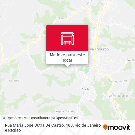 Rua Maria José Dutra De Castro, 483 mapa