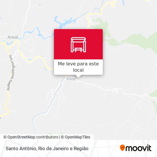 Santo Antônio mapa