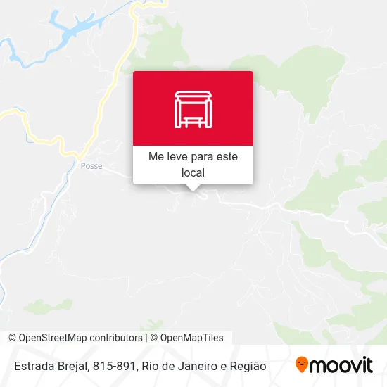 Estrada Brejal, 815-891 mapa