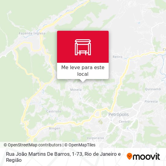 Rua João Martins De Barros, 1-73 mapa