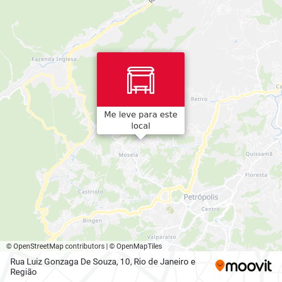 Rua Luiz Gonzaga De Souza, 10 mapa